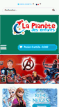Mobile Screenshot of laplanetedesenfants.com